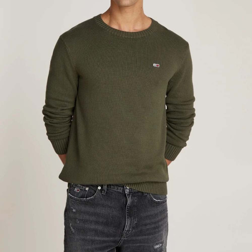 Tommy Hilfiger Ανδρική πλεκτή μπλούζα Slim Essential C-Neck Sweater